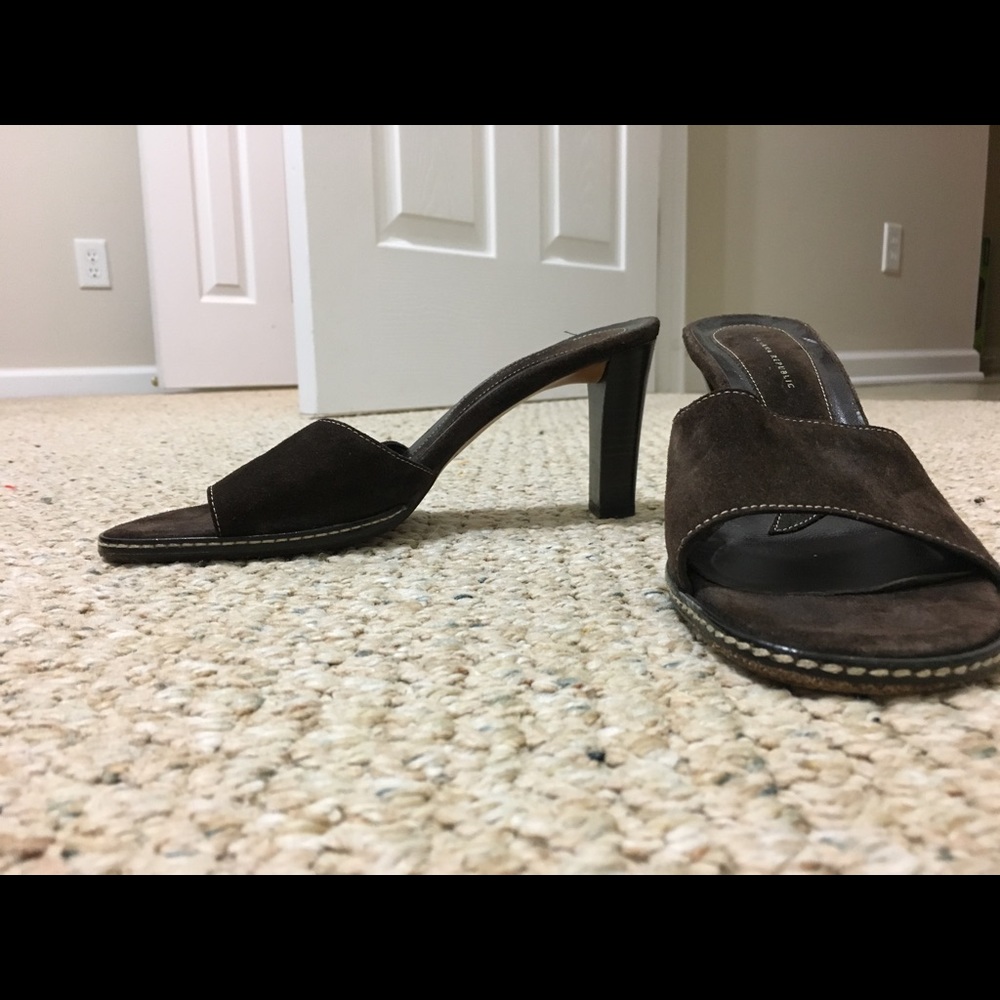 Women's Banana Republic slide heels size 8